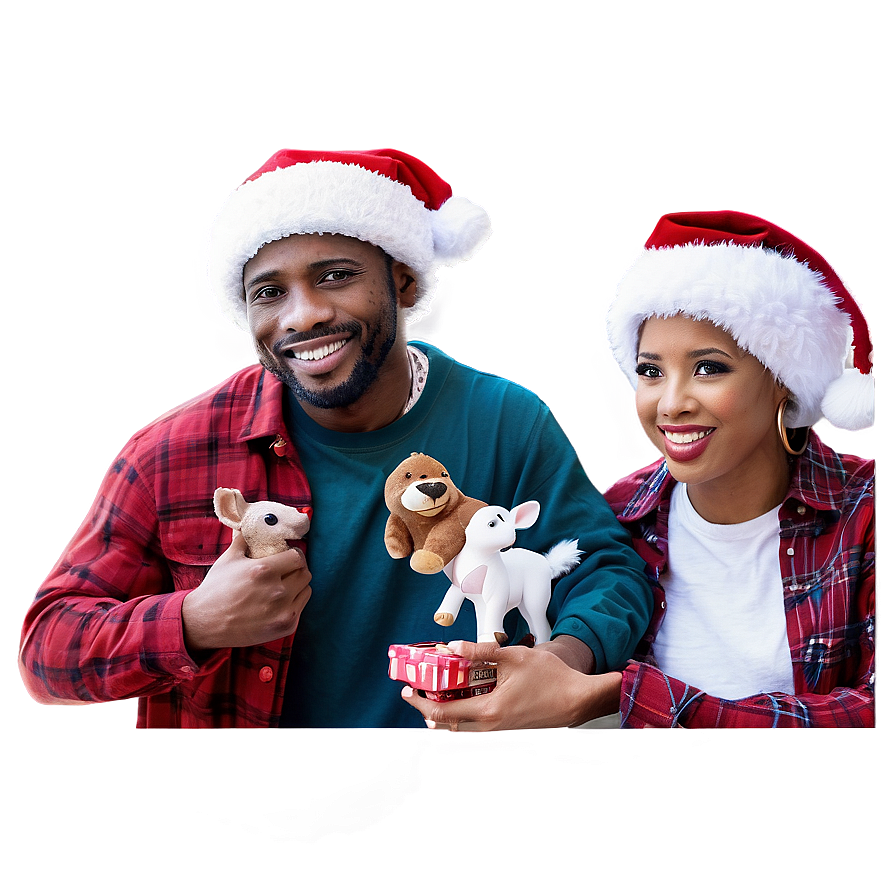 Friends At Christmas Png Fea PNG image