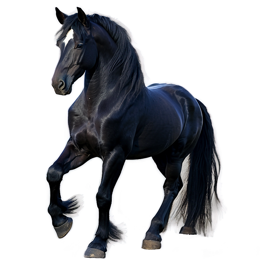 Friesian Horse Png 21 PNG image