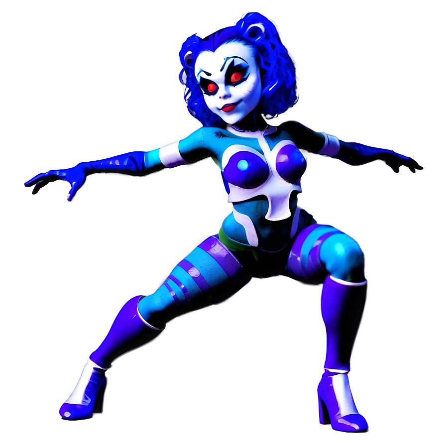 Frightening Ballora Stance Png 06252024 PNG image