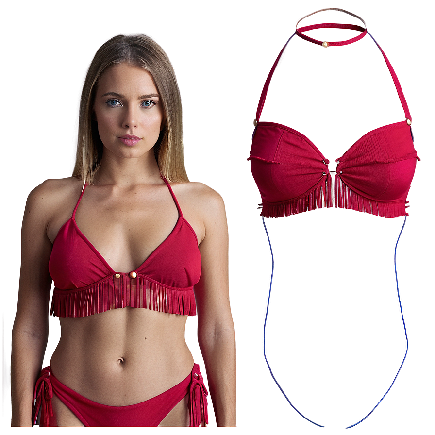 Fringe Bikini Top Png Wsg33 PNG image