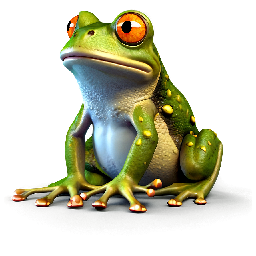 Frog Cartoon C PNG image