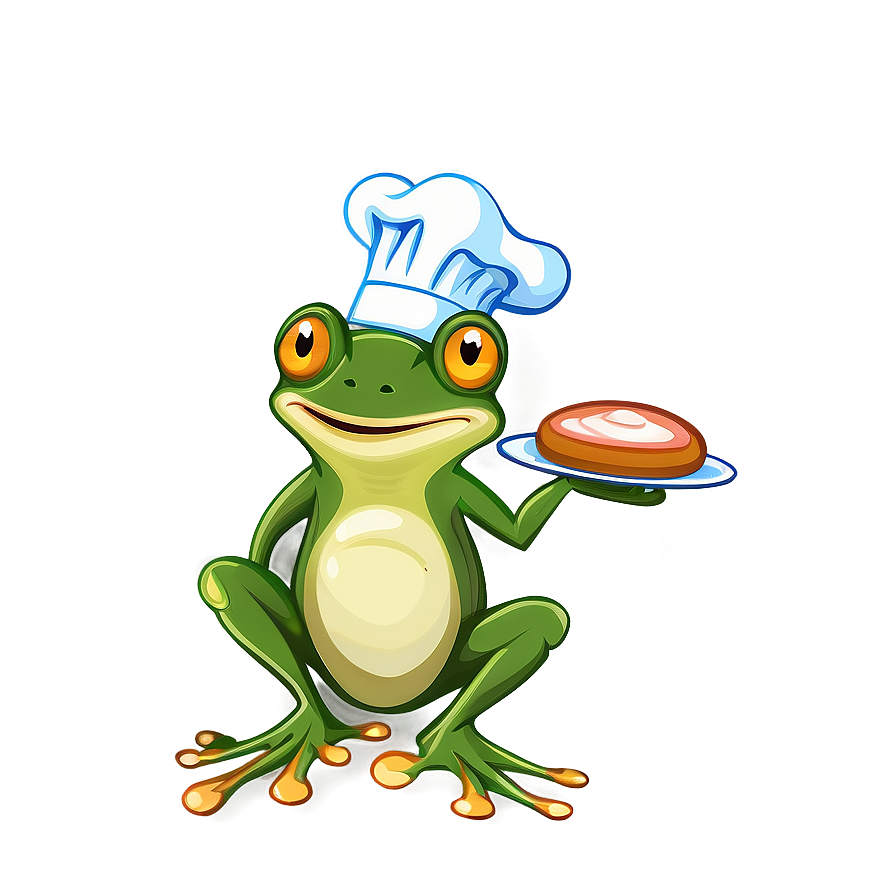 Frog Chef Clipart Png Eiv PNG image