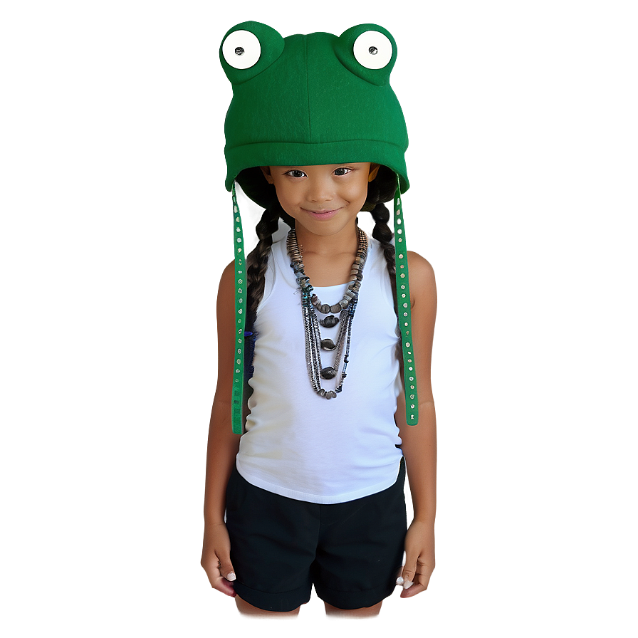 Frog Hat Fashion Statement Png 37 PNG image