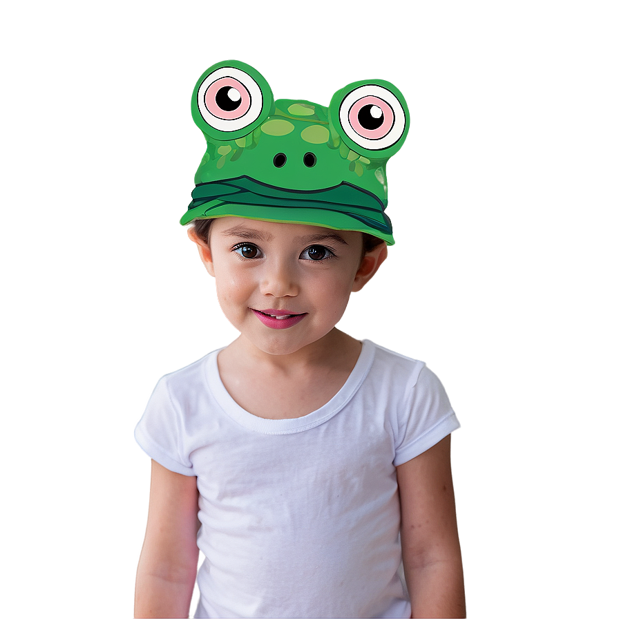 Frog Hat For Summer Png 71 PNG image