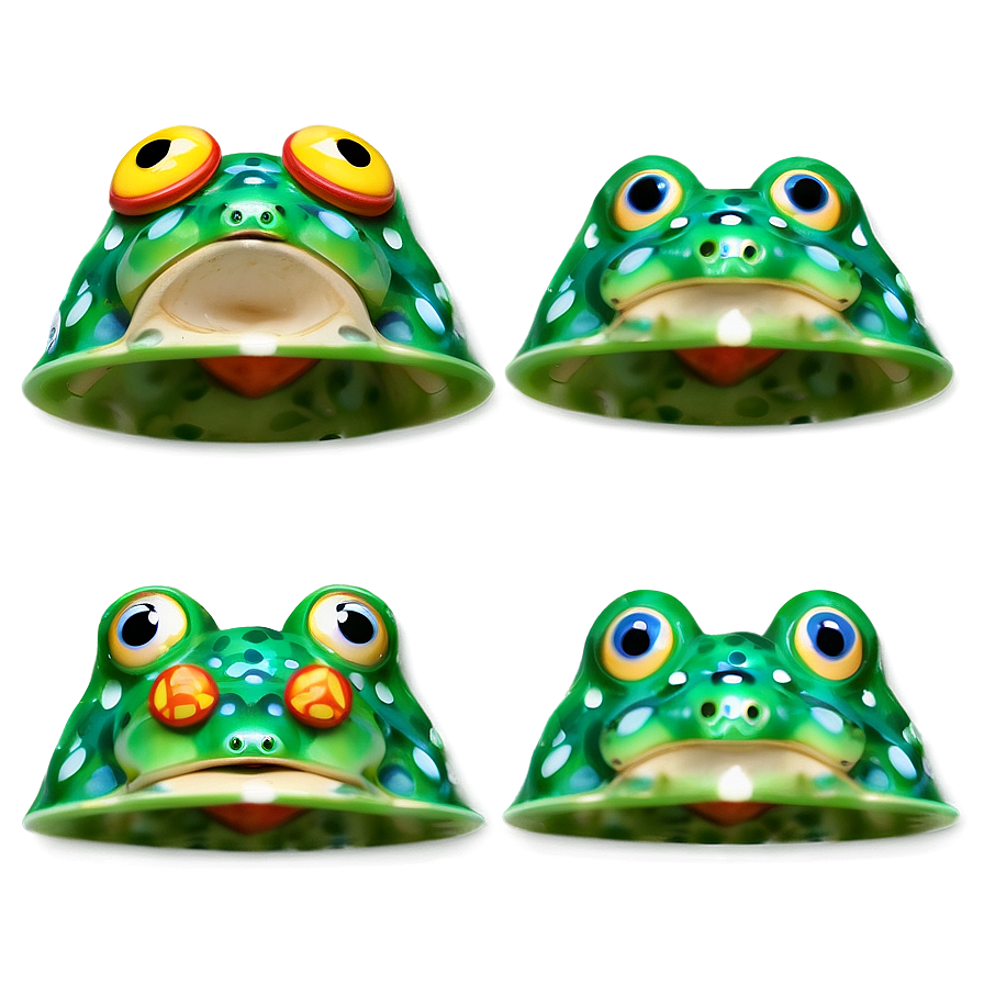 Frog Hat For Summer Png Fgm13 PNG image