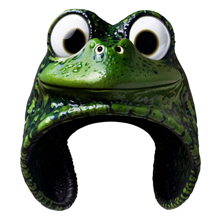 Frog Hat On Child Png 06272024 PNG image