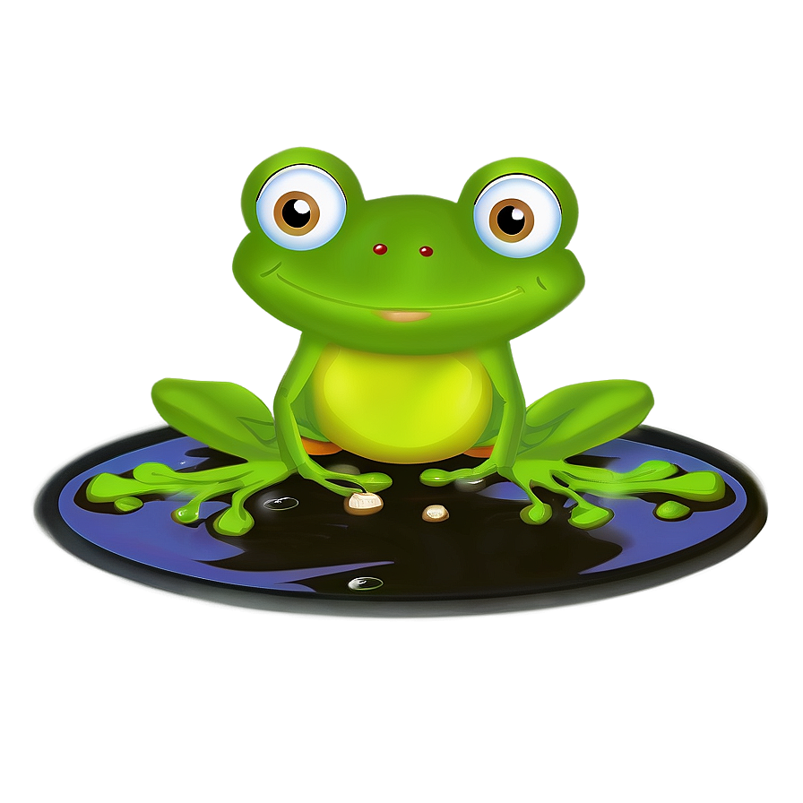 Frog In Pond Png 95 PNG image