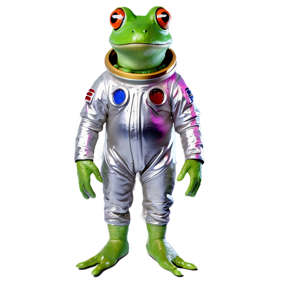 Frog In Space Suit Png 41 PNG image