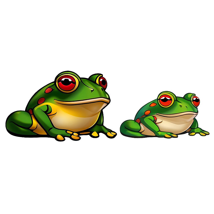 Frog King Png Bac PNG image