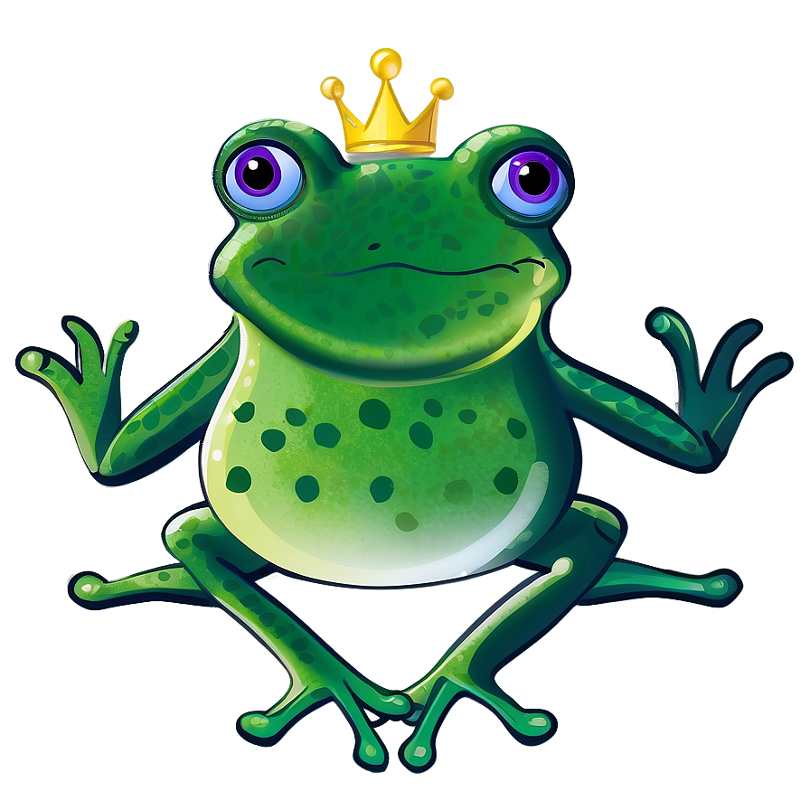 Frog Prince Cartoon Png 86 PNG image