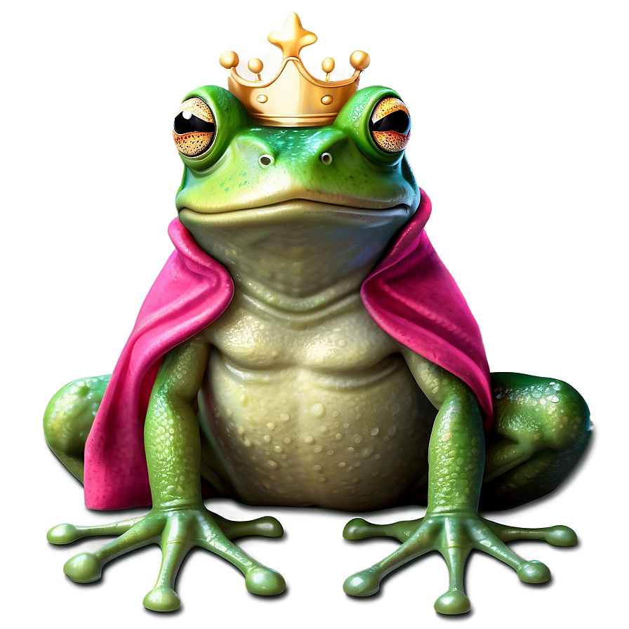 Frog Prince Clipart Png 06262024 PNG image