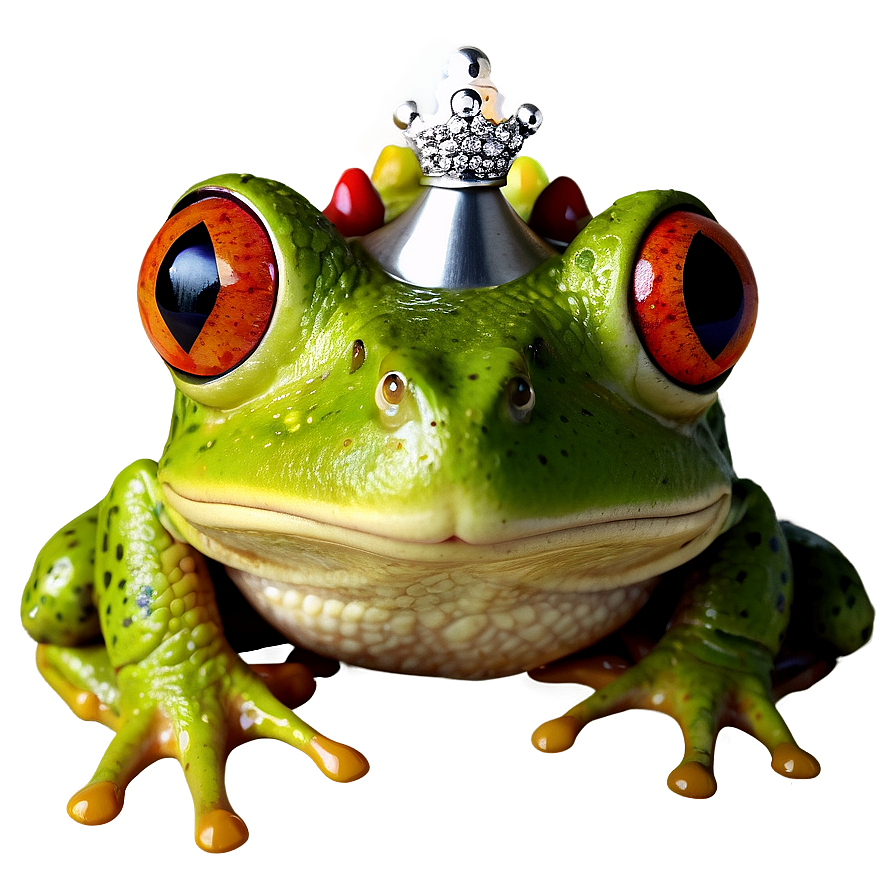 Frog With Crown Cartoon Png Ews29 PNG image