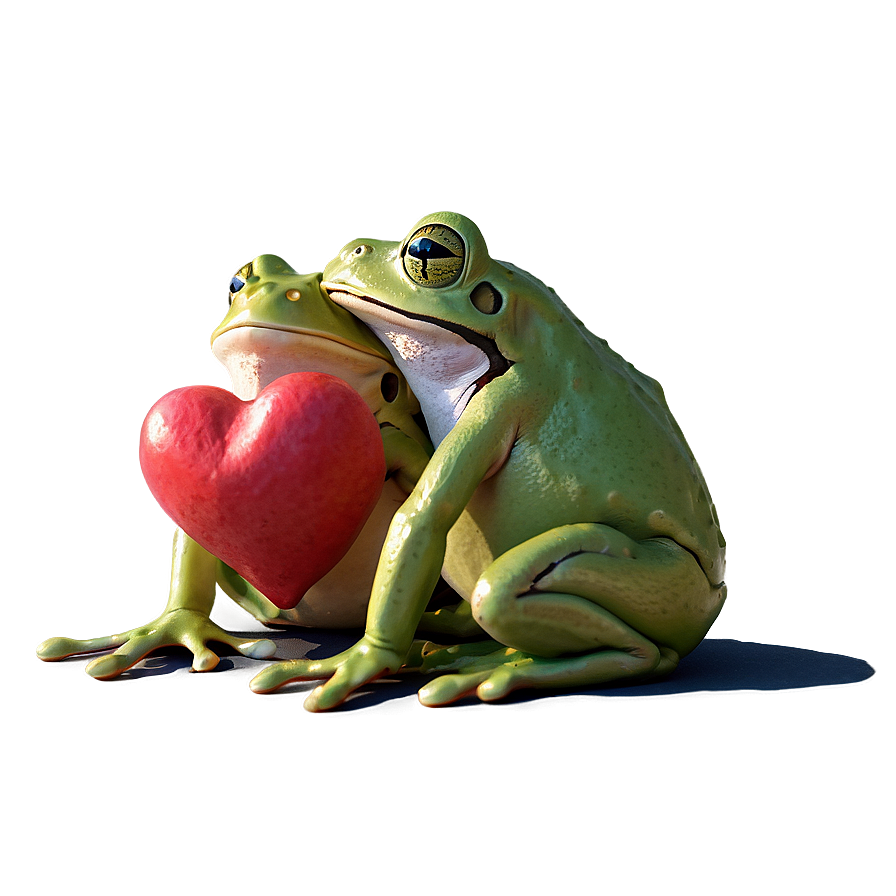 Frogs In Love Png 8 PNG image