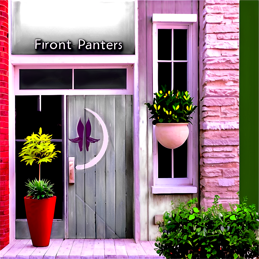 Front Door Planters Png 73 PNG image