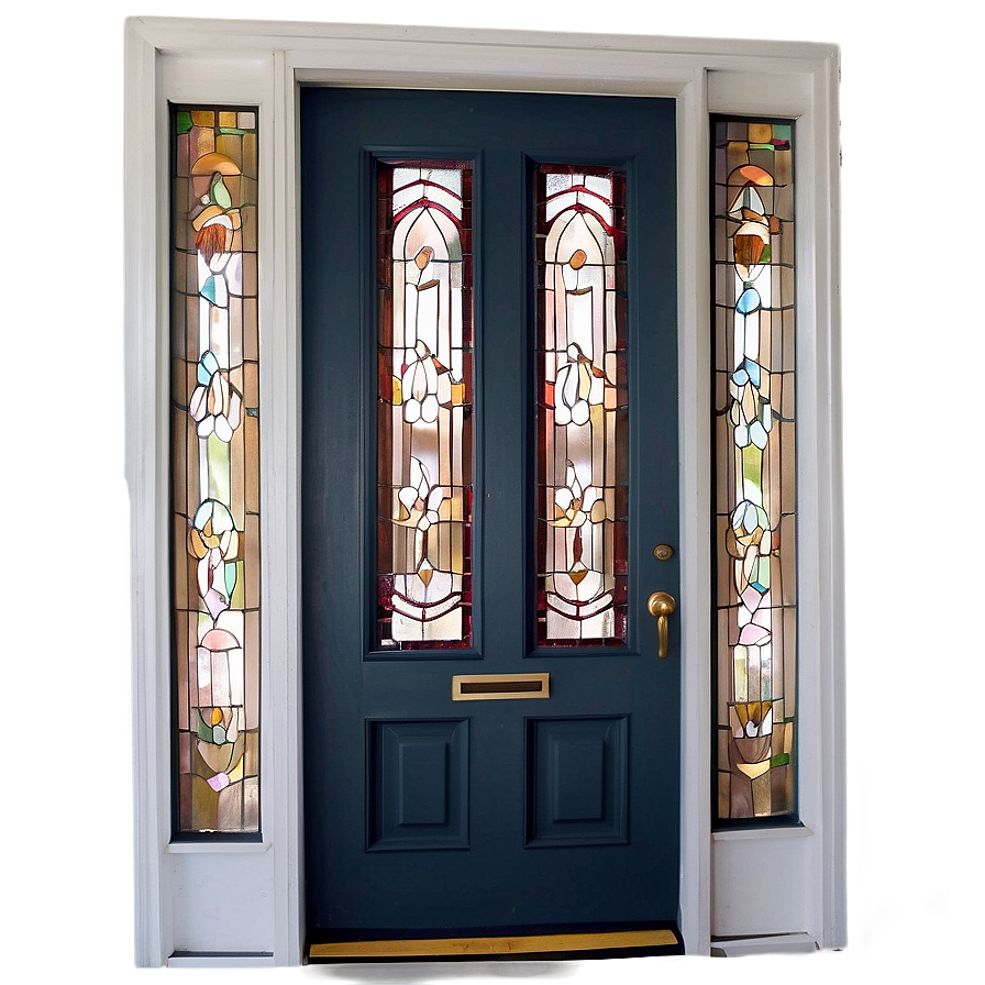 Front Door With Sidelights Png 06212024 PNG image