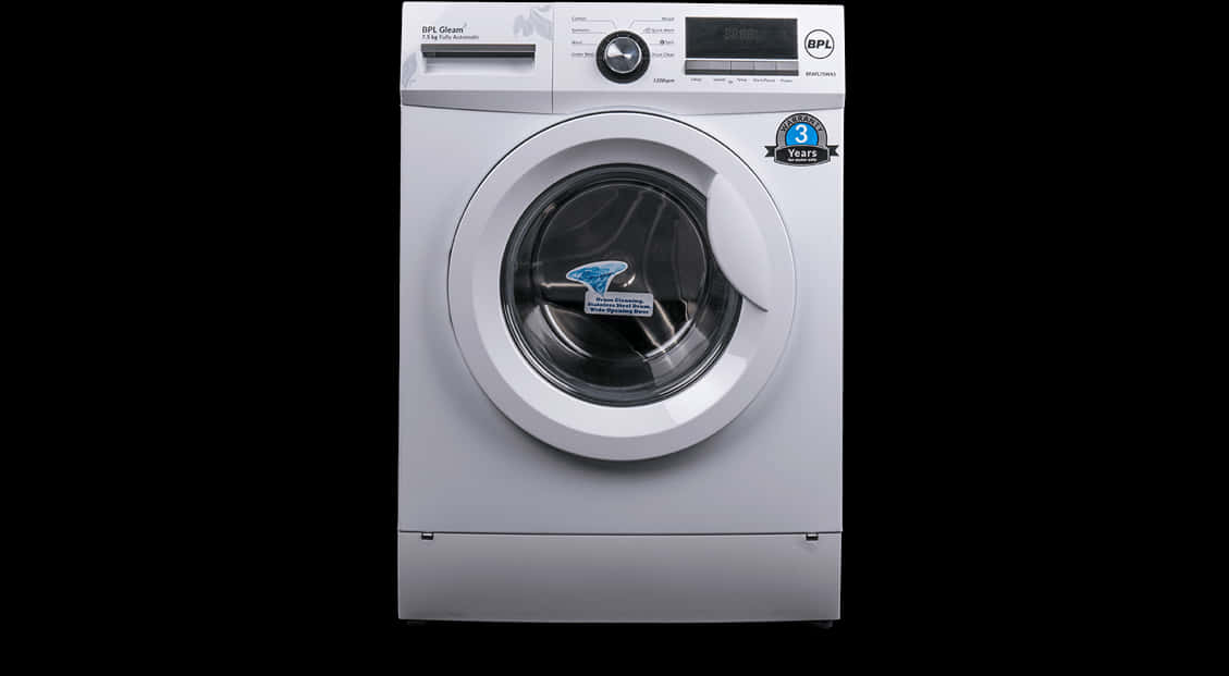 Front Loading Washing Machine PNG image