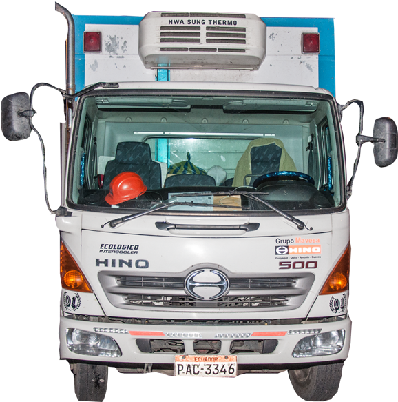 Front View Hino500 Series Truck PNG image