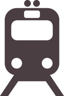 Front View Train Icon PNG image