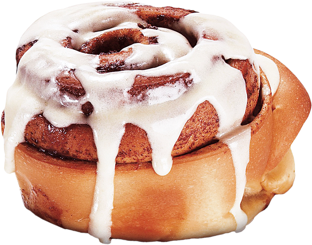 Frosted Cinnamon Roll Deliciousness.png PNG image