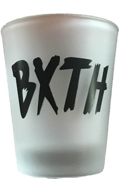 Frosted Glass Shot Cup B X T H PNG image