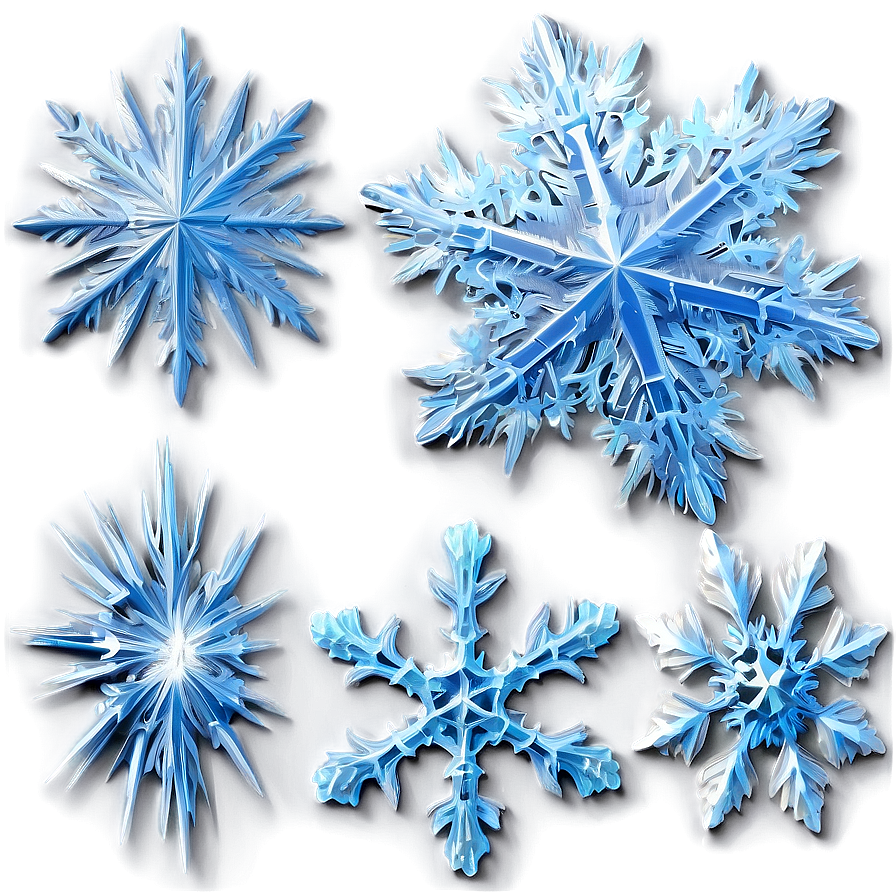 Frosty Ice Crystals Png Bhg PNG image