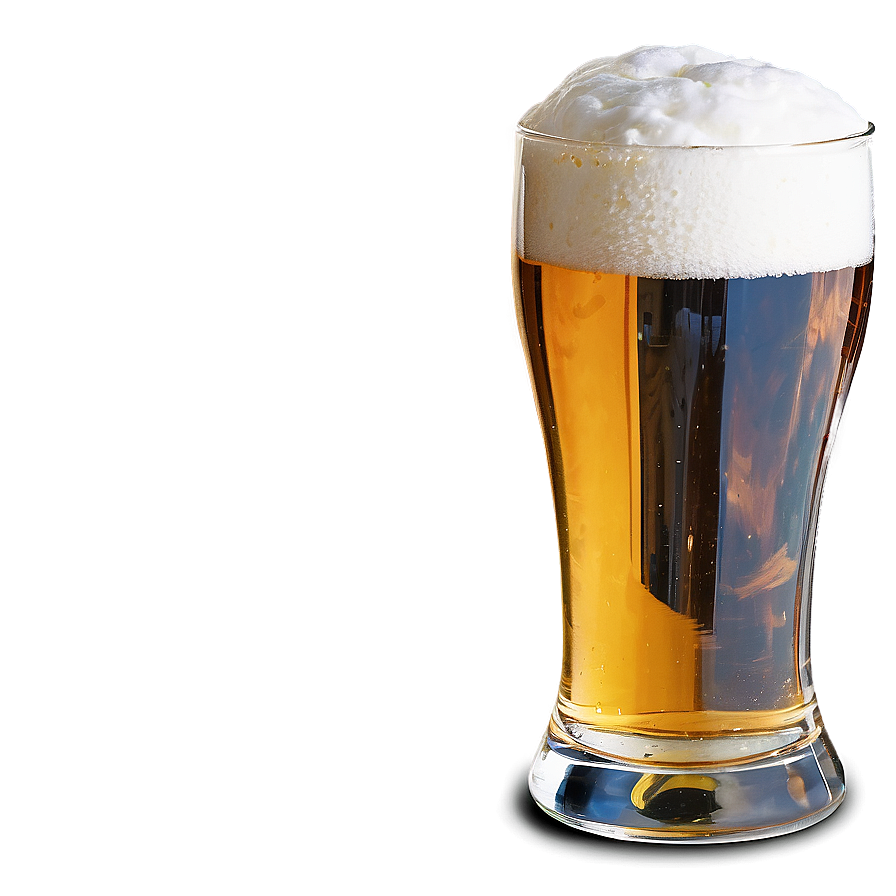 Frothy Beer Glass Png 20 PNG image