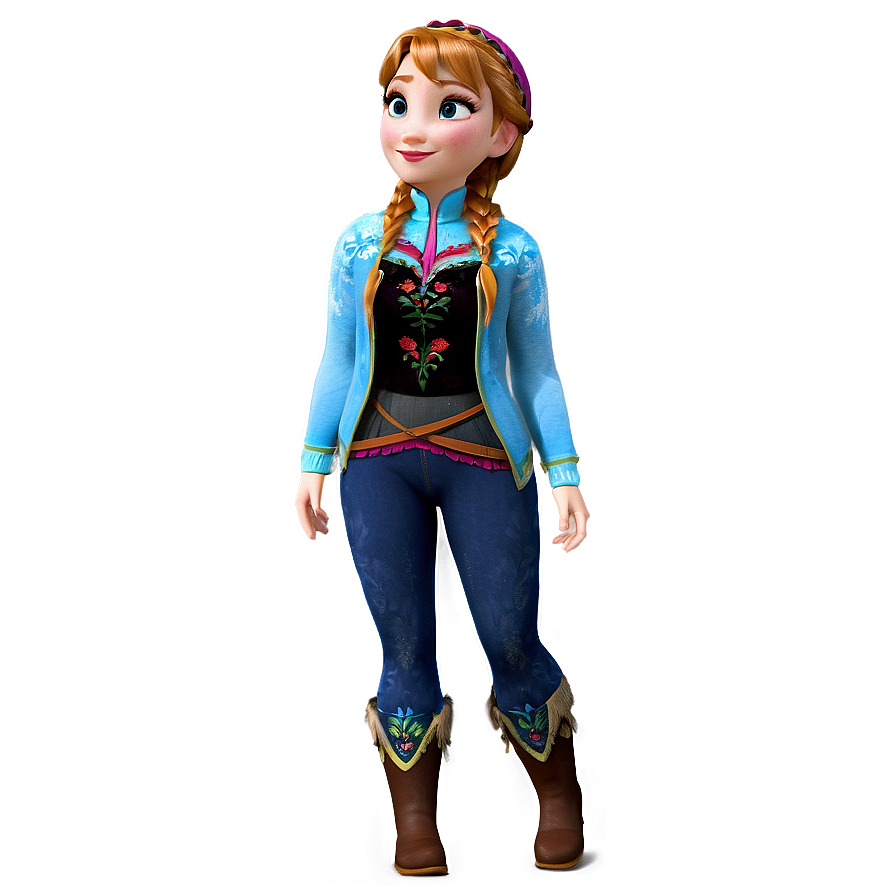 Frozen Anna Casual Outfit Png Nbk39 PNG image