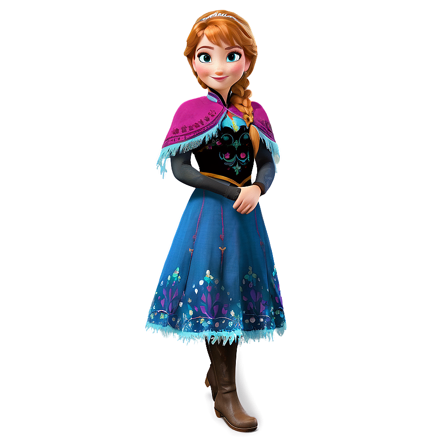 Frozen Anna Winter Outfit Png 74 PNG image