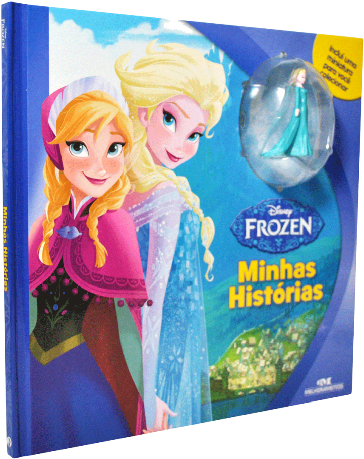 Frozen Annaand Elsa Book Cover PNG image