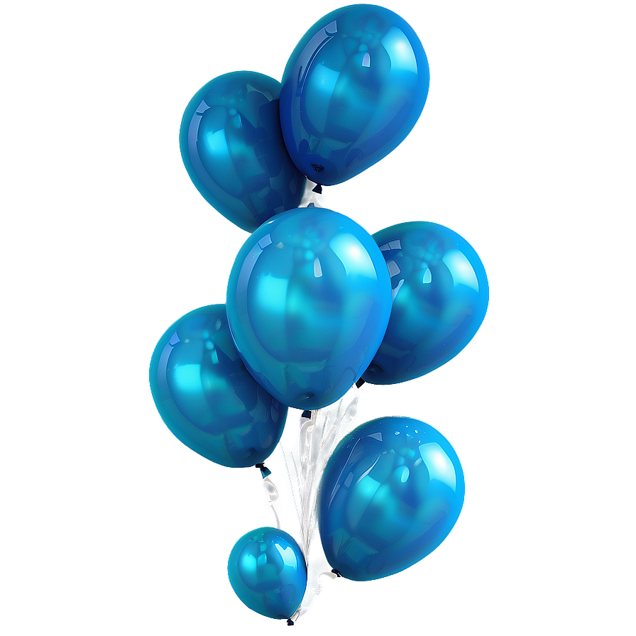 Frozen Blue Balloons Png 82 PNG image