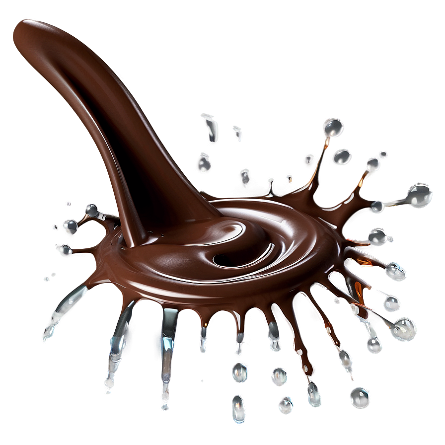 Frozen Chocolate Splash Png 06262024 PNG image