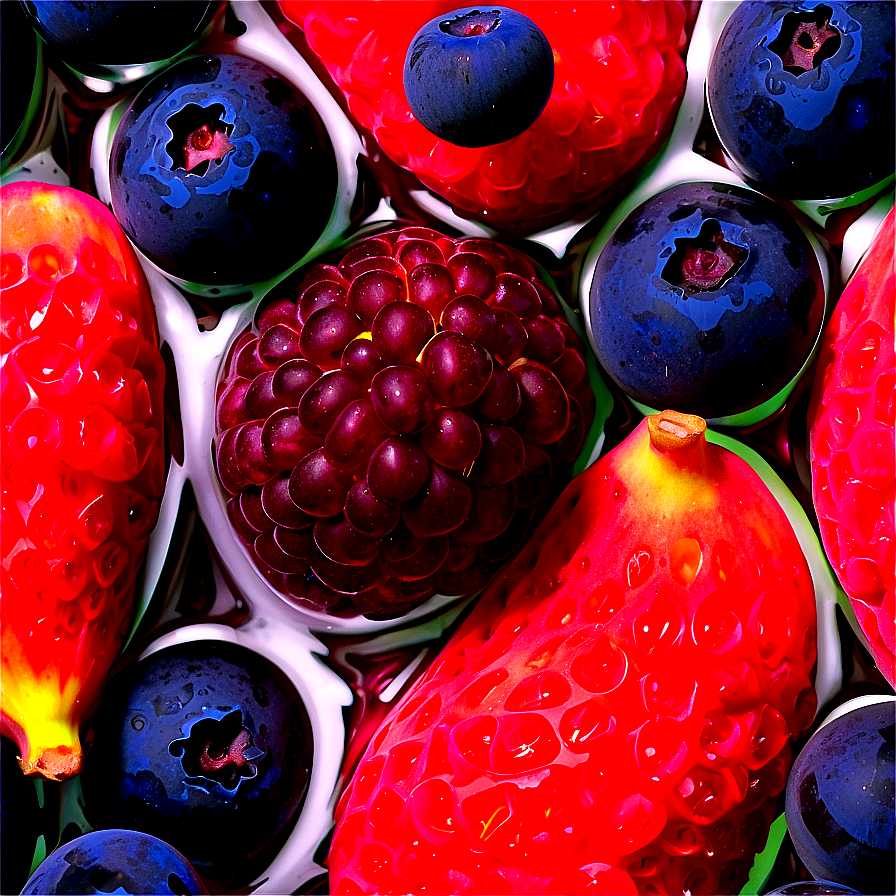 Frozen Fruit Blend Png 80 PNG image