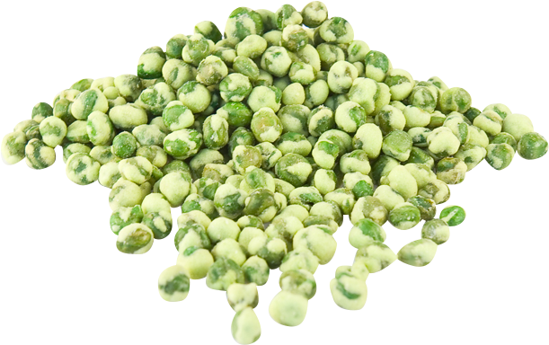 Frozen Green Peas Pile PNG image