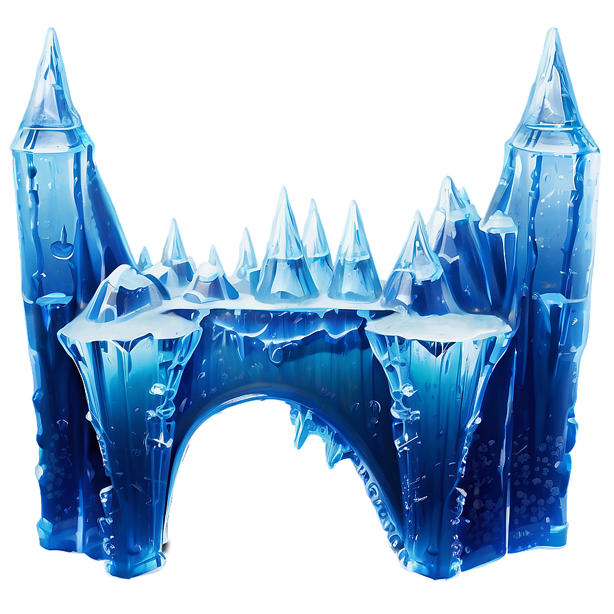 Frozen Ice Castle Png Buu PNG image