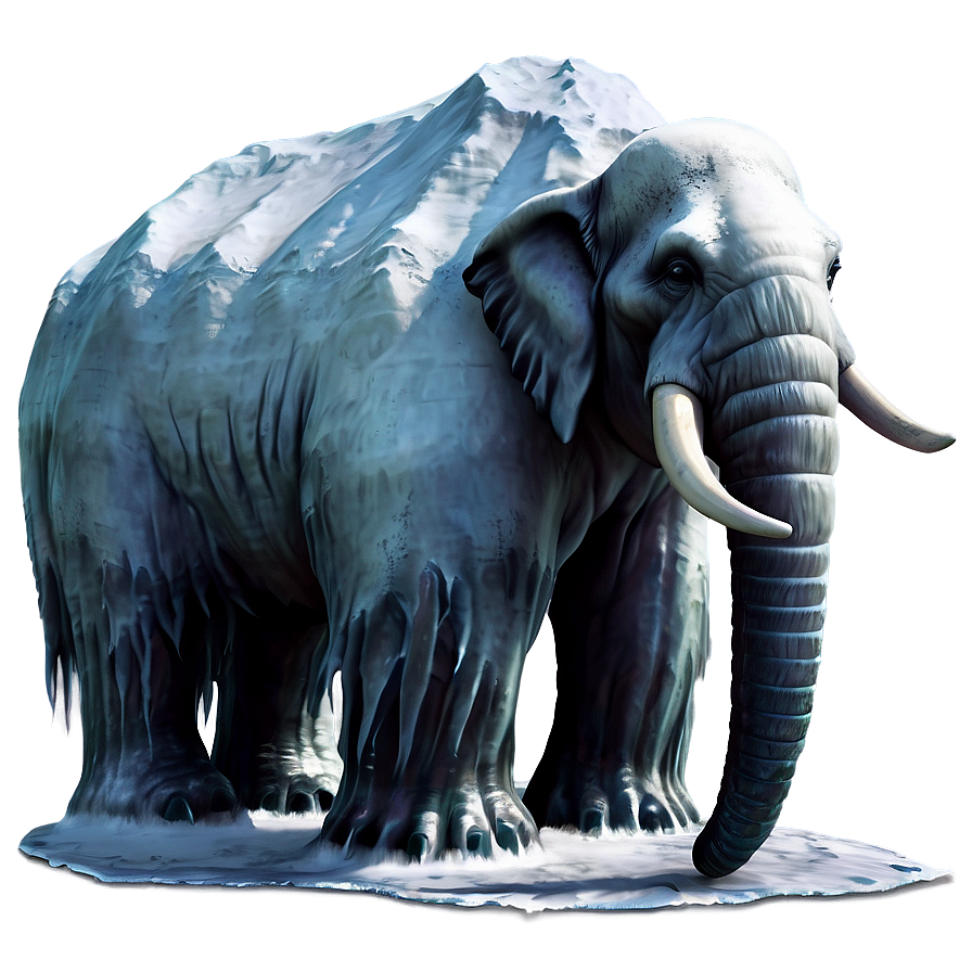 Frozen Mammoth Iceberg Png Jyw85 PNG image