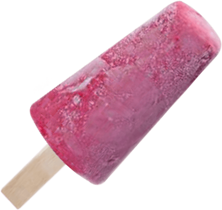 Frozen Pink Kulfi Popsicle PNG image