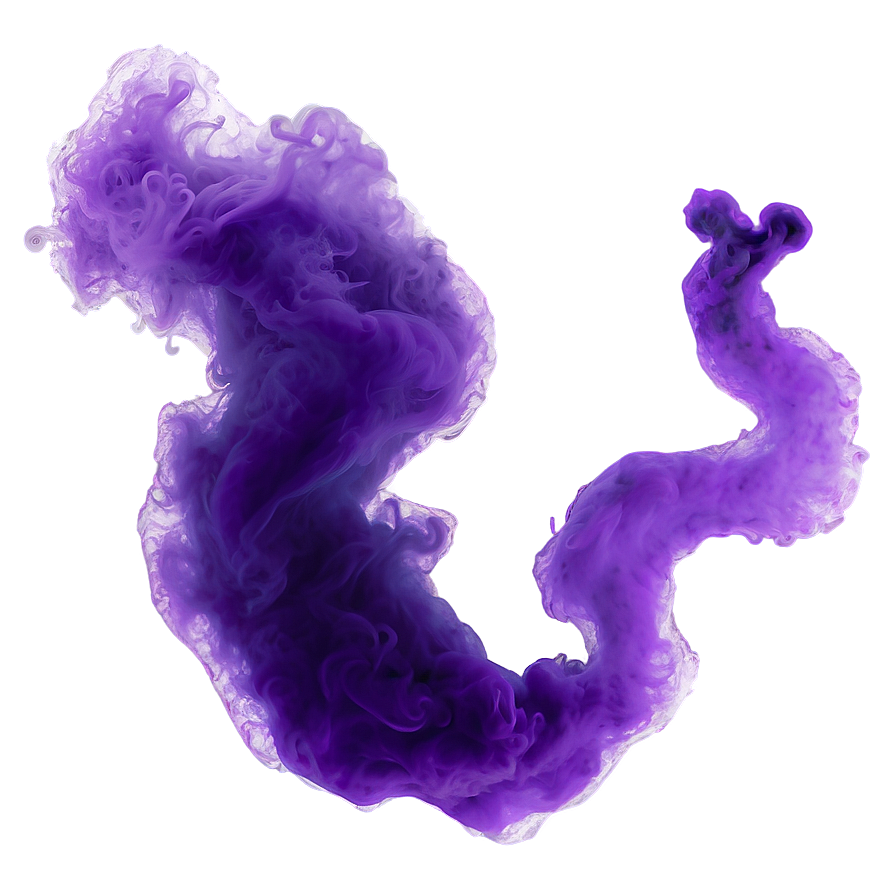 Frozen Purple Smoke Png 06122024 PNG image