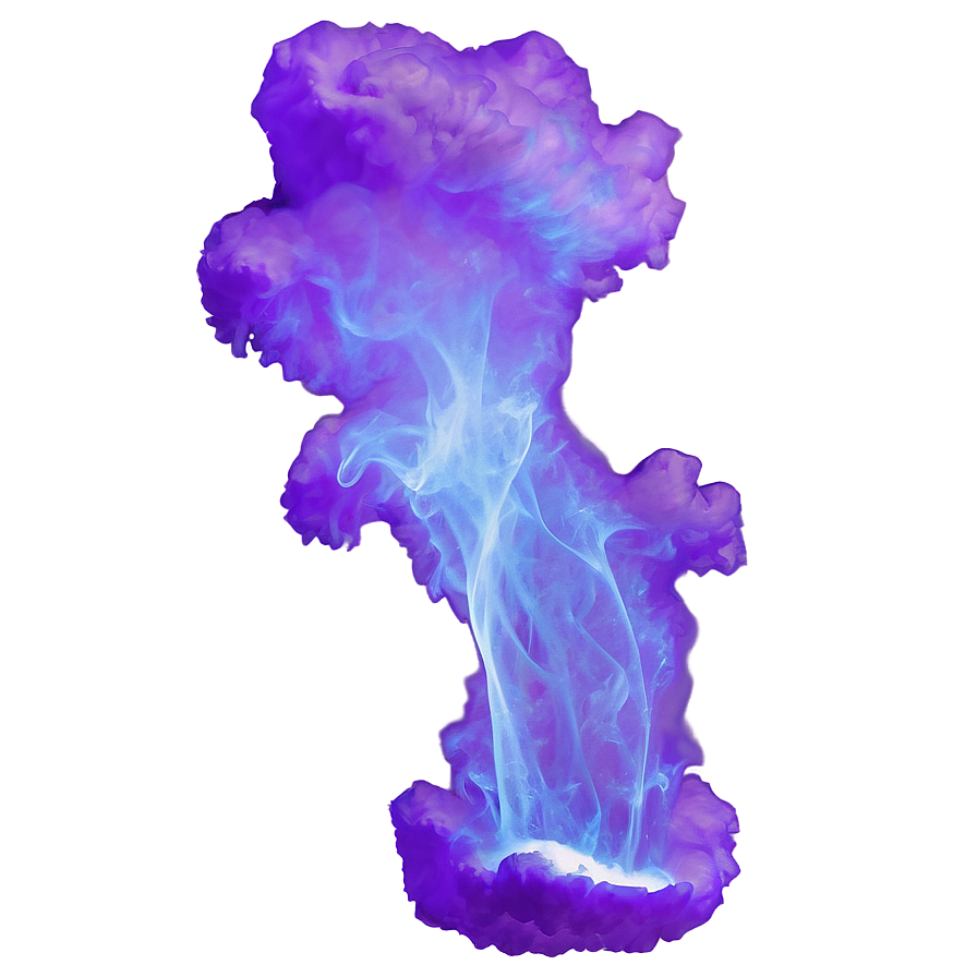 Frozen Purple Smoke Png Hya26 PNG image