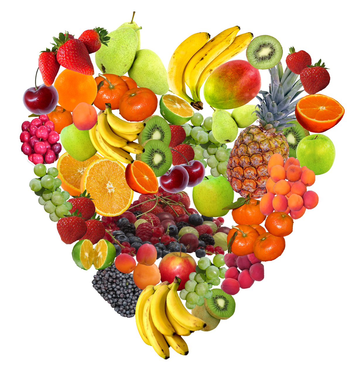 Fruit Heart Collage.png PNG image