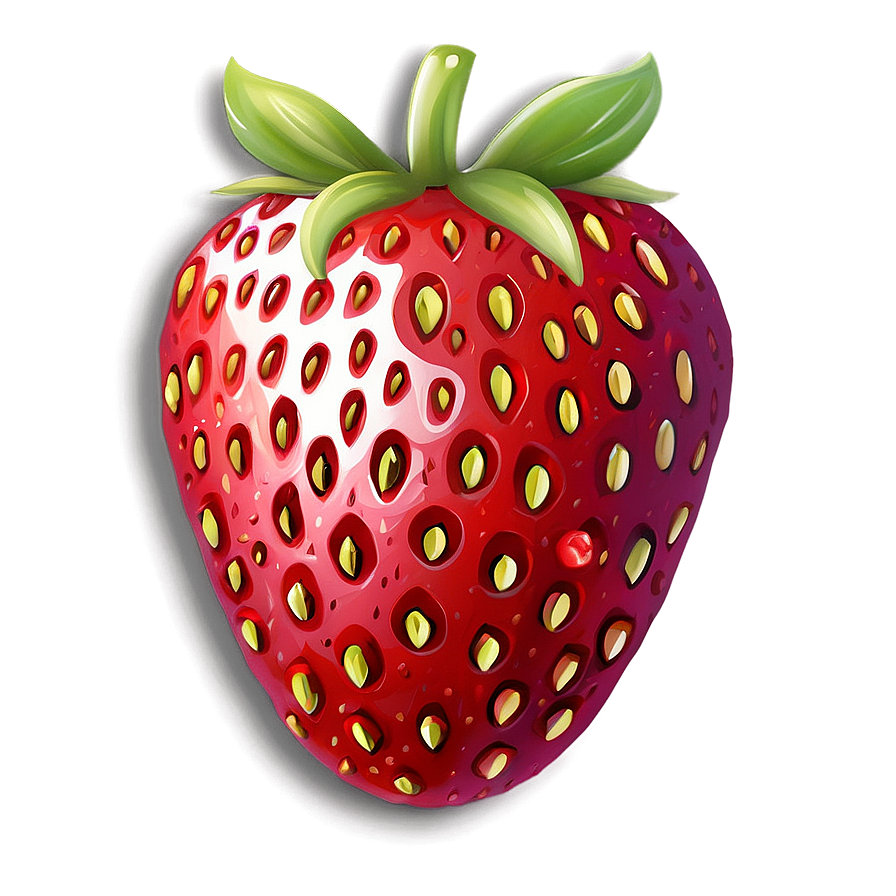 Fruit Party Cute Strawberry Png Pce82 PNG image