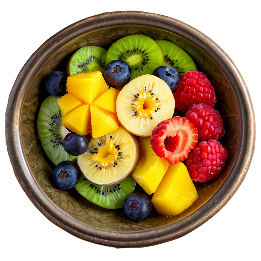 Fruit Salad Morning Bowl Png Dkp85 PNG image