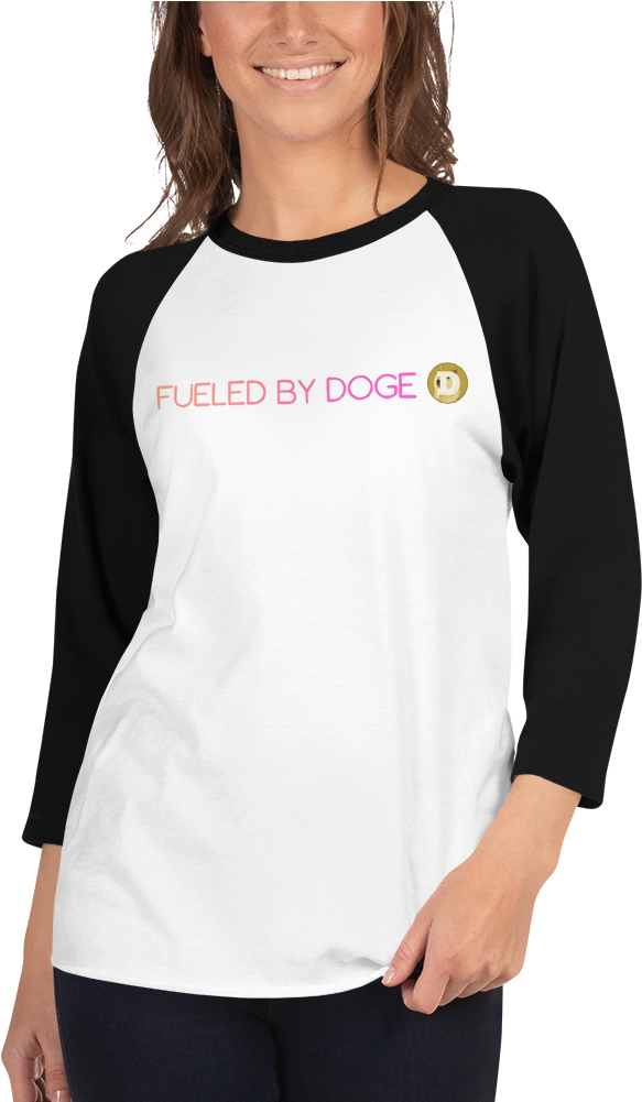 Fueledby Doge Shirt PNG image