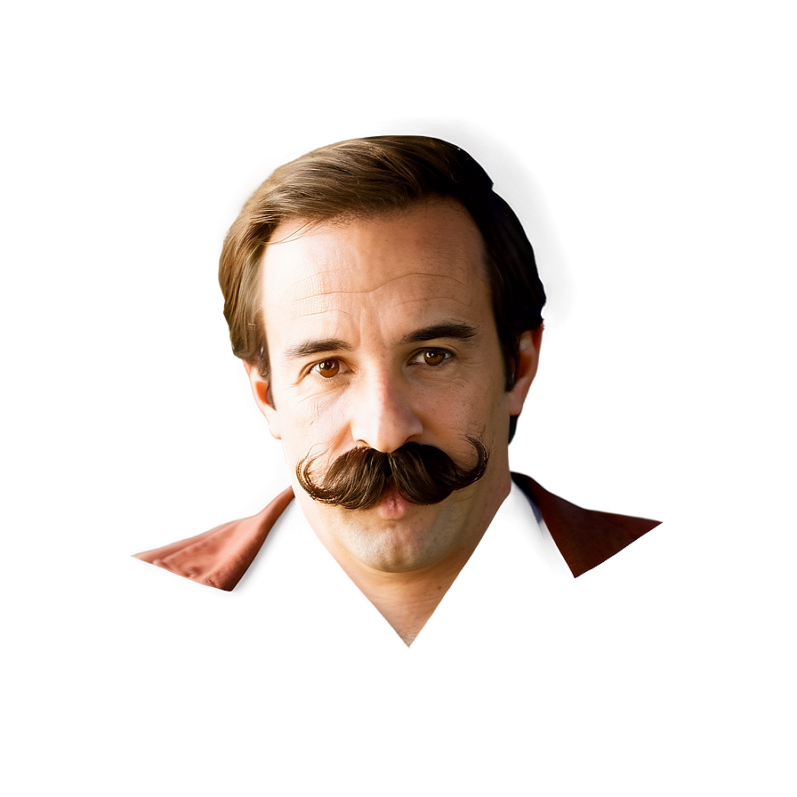 Full Bushy Mustache Png 05042024 PNG image