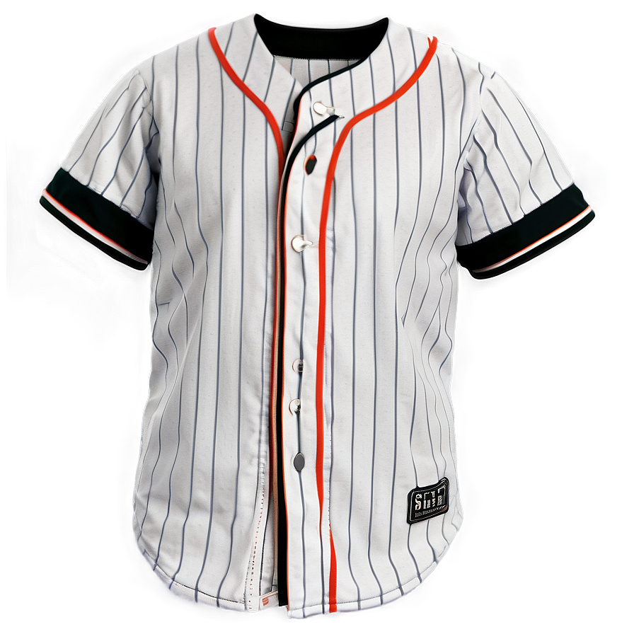 Full Button Baseball Jersey Png Cbe38 PNG image