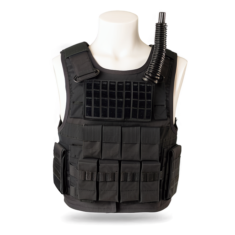 Full Coverage Bulletproof Vest Png 06262024 PNG image