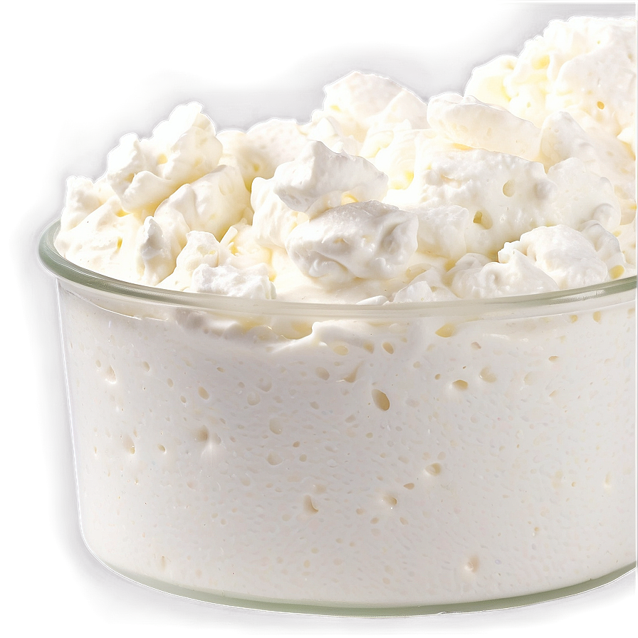 Full Cream Cottage Cheese Png Etx23 PNG image