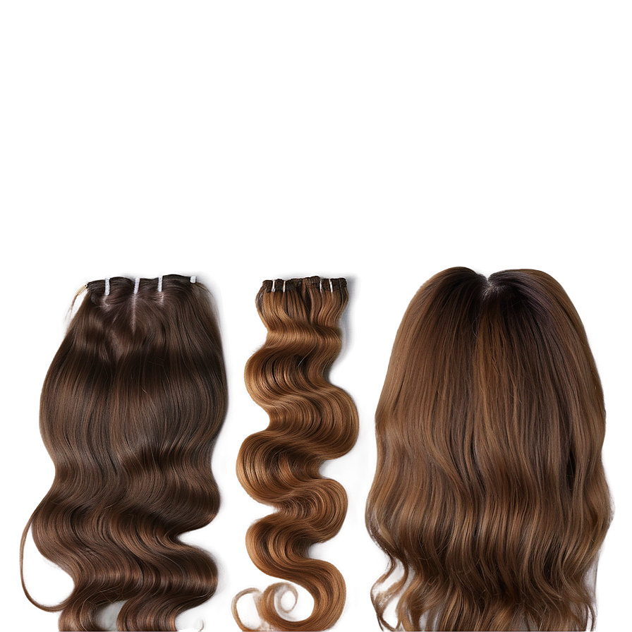 Full Head Hair Bundles Png Ere31 PNG image