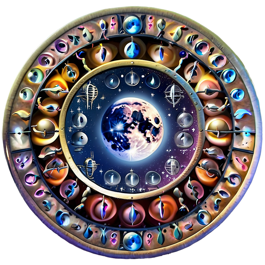 Full Moon Astrology Sign Png 05242024 PNG image