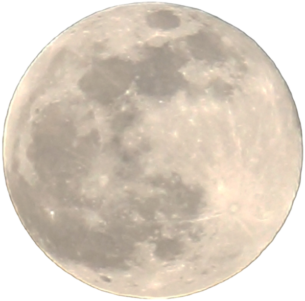 Full Moon Detailed Night Sky PNG image