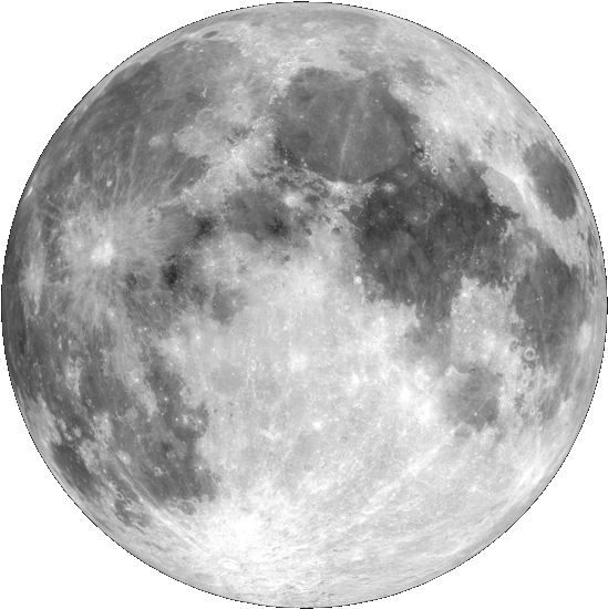 Full Moon Detailed View PNG image